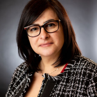 Head shot of Houri Khatchadorian